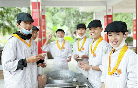 广西华南烹饪学校校园生活