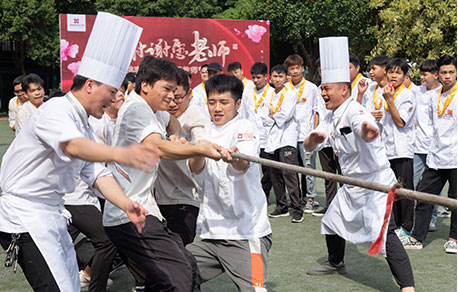 烹饪技工学校校园生活